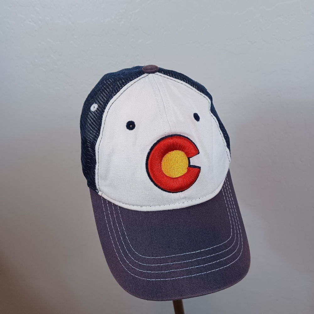 Colorado Men's Trucker Snapback Hat Size OS